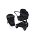 EasyWalker Harvey5 Air xxL Kombinált Babakocsi Midnight Black - Prémium Babakocsi Terepre és Városba Újszülötteknek