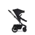 EasyWalker Harvey5 Air xxL Kombinált Babakocsi Midnight Black - Prémium Babakocsi Terepre és Városba Újszülötteknek