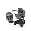 EasyWalker Harvey5 Kombinált Babakocsi XXL AIR Pebble Grey - Felfújható Kerekek, Kiemelkedő Kényelem