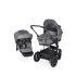 EasyWalker Harvey5 Kombinált Babakocsi xxL AIR Pebble Grey - Felfújható Kerekek, Kiemelkedő Kényelem