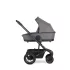 EasyWalker Harvey5 Kombinált Babakocsi xxL AIR Pebble Grey - Felfújható Kerekek, Kiemelkedő Kényelem