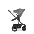 EasyWalker Harvey5 Kombinált Babakocsi xxL AIR Pebble Grey - Felfújható Kerekek, Kiemelkedő Kényelem