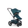 EasyWalker Harvey5 Premium Kombinált Babakocsi XXL AIR Jade Green - Felfújható Kerekek, Luxus Kivitel