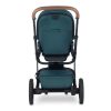 EasyWalker Harvey5 Premium Kombinált Babakocsi XXL AIR Jade Green - Felfújható Kerekek, Luxus Kivitel