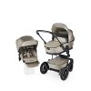 EasyWalker Harvey5 Premium Kombinált Babakocsi XXL AIR Pearl Taupe - Felfújható Kerekek, Luxus Kivitel