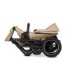 EasyWalker Jimmey Kombinált Babakocsi XXL AIR + RWS Sand Taupe - Felfújható Kerekek, Dupla Rugózás