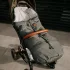 Petite & Mars Jibot 3in1 Téli Szett Jasie Charcoal Grey Bundazsák Kézmelegítő és Kesztyű Babakocsira