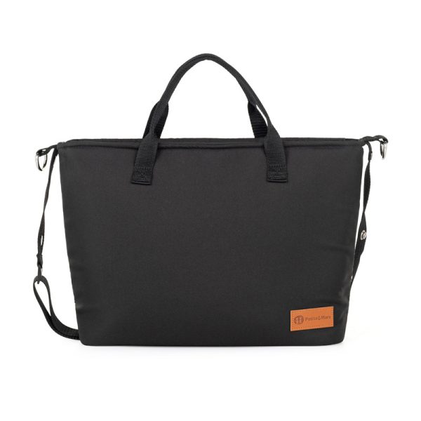 Petite & Mars Pelenkázó Táska BAG Universal Black - Praktikus, Tágas és Tartós Pelenkázó Táska Minden Anyukának