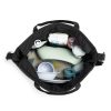 Petite & Mars Pelenkázó Táska BAG Universal Black - Praktikus, Tágas és Tartós Pelenkázó Táska Minden Anyukának
