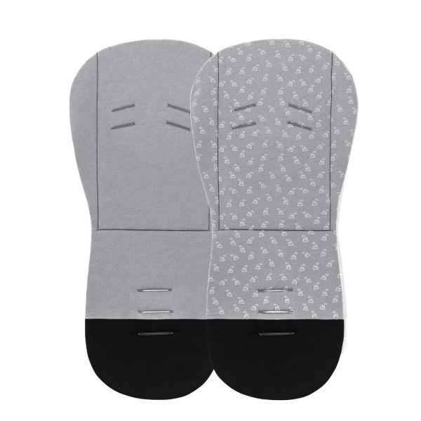 Petite & Mars Foamy Ülésbetét Babakocsiba Grey Hills - Kényelmes, Párnázott és Légáteresztő Ülésbetét Modern Mintával