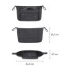 Petite & Mars Rendszerező Babakocsira Pocket Zip - Praktikus, Levehető Zsebes Tároló Kényelmes Hozzáféréssel