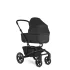 EasyWalker Jimmey Kombinált Babakocsi xxL RWS Pepper Black - Prémium Rugózás, Maximális Kényelem