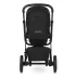 EasyWalker Jimmey Kombinált Babakocsi xxL RWS Pepper Black - Prémium Rugózás, Maximális Kényelem