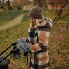 Petite & Mars Kesztyű - Kézmelegítő Babakocsira Jasie Pale Eucalypt - Meleg, Vízálló és Kényelmes Kesztyű Hideg Időre