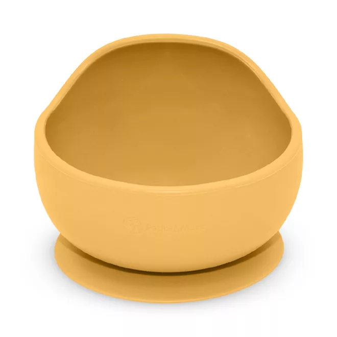 Petite & Mars Take & Match Intense Ochre Szilikon Tál Tapadókoronggal 350ml 6 Hónapos Kortól