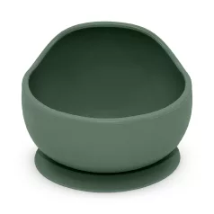   Petite & Mars Take & Match Misty Green Szilikon Tál Tapadókoronggal 350ml 6 Hónapos Kortól