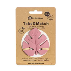   Petite & Mars Take & Match Dusty Rose Rágóka BPA Mentes Szilikonból 0+ Hónapos Kortól