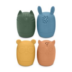   Petite & Mars Amigos Fürdőjáték BPA Mentes Szilikonból 6 Hónapos Kortól