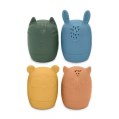   Petite & Mars Amigos Fürdőjáték BPA Mentes Szilikonból 6 Hónapos Kortól