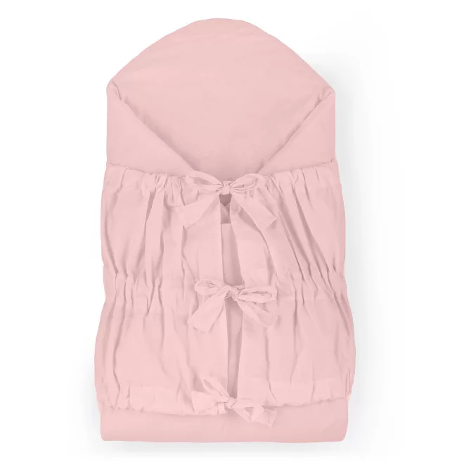 Petite & Mars Dusty Pink Megkötős Pólya Nurse Tömör Kókusz Betéttel (75x75cm)