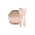 Petite & Mars Take & Match BPA Mentes 2 Részes Étkészlet Tál Evőeszközökkel Desert Sand 6 Hónapos Kortól