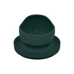   Petite & Mars Take & Match BPA Mentes 2 Részes Étkészlet Tányér Tállal Misty Green 6 Hónapos Kortól