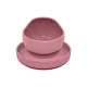 Petite & Mars Take & Match BPA Mentes 2 Részes Étkészlet Tányér Tállal Dusty Pink 6 Hónapos Kortól