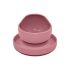Petite & Mars Take & Match BPA Mentes 2 Részes Étkészlet Tányér Tállal Dusty Pink 6 Hónapos Kortól