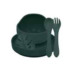   Petite & Mars Take & Match BPA Mentes Étkészlet 4db Misty Green 6 Hónapos Kortól