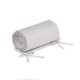 Petite & Mars TILLY MAX Light Grey Pamut és Poliészter Rácsvédő Kiságyba (360x36cm)