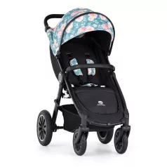   Petite & Mars Sport Babakocsi Street+ Air Black Limited 100 Roses - Légkerekes Kialakítás, Kényelmes Sétákhoz