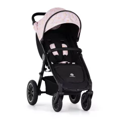   Petite & Mars Sport Babakocsi Street+ Air Black Limited 100 Kingdom - Légkerekes Kialakítás, Kényelmes Sétákhoz