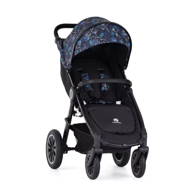 Petite & Mars Sport Babakocsi Street+ Air Black Limited 100 Stylish Beauty - Légkerekes Kialakítás, Kényelmes Sétákhoz