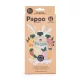 Petite & Mars Papoo Original Tasak Bébiételekhez BPA Mentes 6db (3x20x10cm)