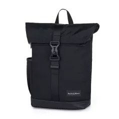   Petite & Mars Jackob Pelenkázó Hátizsák Babakocsira Absolute Black - Praktikus, Tágas és Tartós Pelenkázó Táska Minden Kismamának