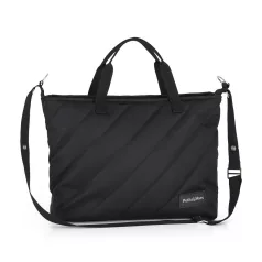   Petite & Mars Pelenkázó Táska MIA Absolute Black - Stílusos, Praktikus és Tágas Pelenkázó Táska Anyukáknak