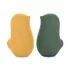 Petite & Mars Love Birds Ochre Green Fürdőjáték BPA Mentes Szilikonból 6 Hónapos Kortól