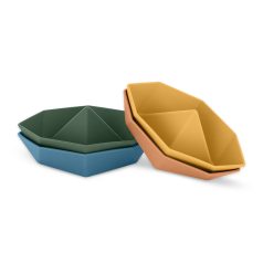   Petite & Mars Ships Fürdőjáték BPA Mentes Szilikonból 6 Hónapos Kortól