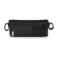   Petite & Mars Babakocsi Szervező Pocket Absolute Black - Praktikus, Tartós és Könnyen Hozzáférhető Tároló a Mindennapi Sétákhoz