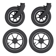   Petite & Mars 4 db Felfújható (AIR) Kerék Szett Street2 Babakocsihoz - Tartós és Kényelmes Kerékszett a Simább Útért