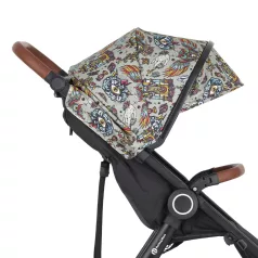   Petite & Mars Napfénytető és Övvédő Street+ Limited 100 Wonderland - Egyedi Dizájnú UV-védelem és Kényelmes Övvédő Babakocsikhoz