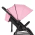 Petite & Mars Napfénytető és Övvédő Airwalk Rose Pink - Légáteresztő, UV-védő és Kényelmes Babakocsi Kiegészítő