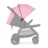 Petite & Mars Napfénytető és Övvédő Airwalk Rose Pink - Légáteresztő, UV-védő és Kényelmes Babakocsi Kiegészítő