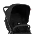 Petite & Mars Napfénytető és Övvédő Airwalk Perfect Black - Stílusos, UV-védő és Kényelmes Babakocsi Kiegészítő