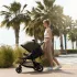 Petite & Mars Napfénytető és Övvédő Airwalk Sahara Beige - Kényelmes, UV-védő és Légáteresztő Babakocsi Kiegészítő