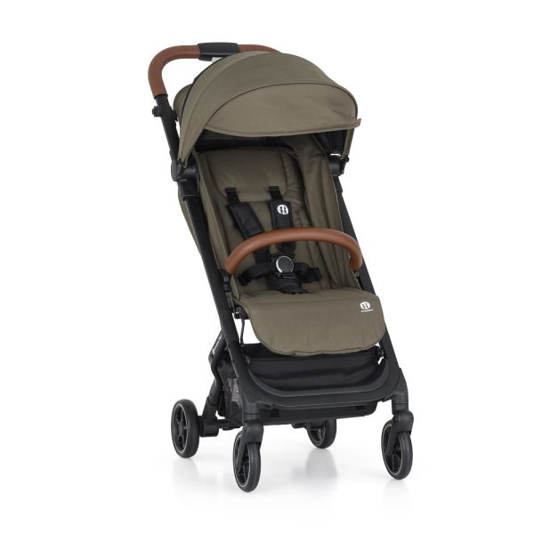 Petite & Mars Sport Babakocsi Fly Mature Olive - Könnyű, Kompakt és Praktikus Babakocsi BPA-mentes Anyagból, Kényelmes Sétákhoz