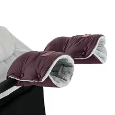   Petite & Mars Jasie Mysterious Plum Poliészter Kesztyű és Kézmelegítő Babakocsira (32x30cm)