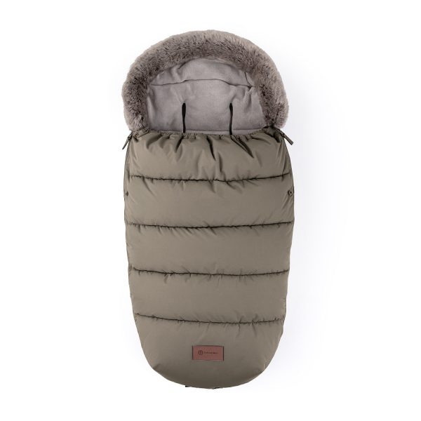 Petite & Mars Comfy 4in1 Bundazsák Babakocsiba Mocha Mousse - Extra Meleg, Vízálló, OEKO-TEX®, Szőrme Gallérral, Minden Típushoz Kompatibilis