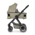Petite & Mars ICON 2in1 Mossy Green LITE AIR Kombinált Babakocsi - Könnyű, Multifunkciós és Prémium Kényelmet Biztosító Babakocsi Újszülöttkortól