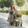 Petite & Mars Kombinált Babakocsi ICON 2in1 Dove Grey LITE AIR - Könnyű, Légáteresztő Multifunkciós Babakocsi Újszülöttkortól